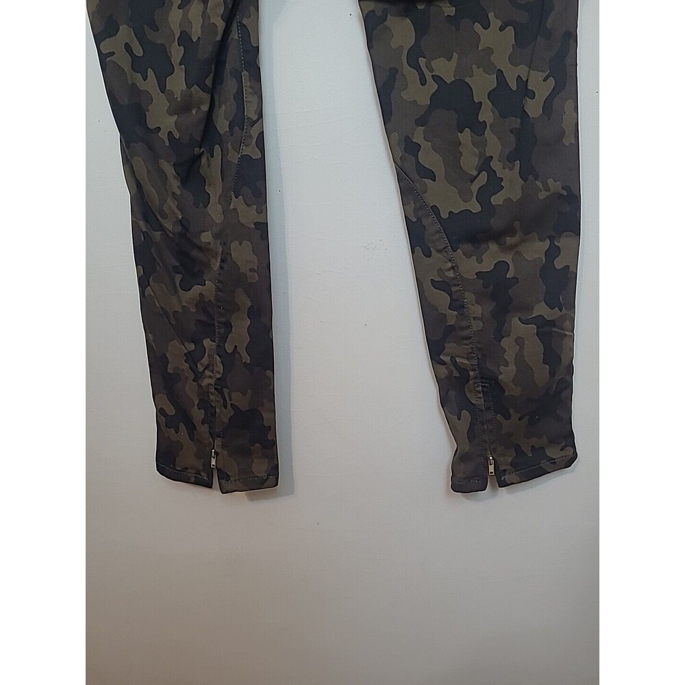 Poetic Justice Maya Skinny Womens Camouflage Green Brown Jeans Size 32R - Picture 9 of 11